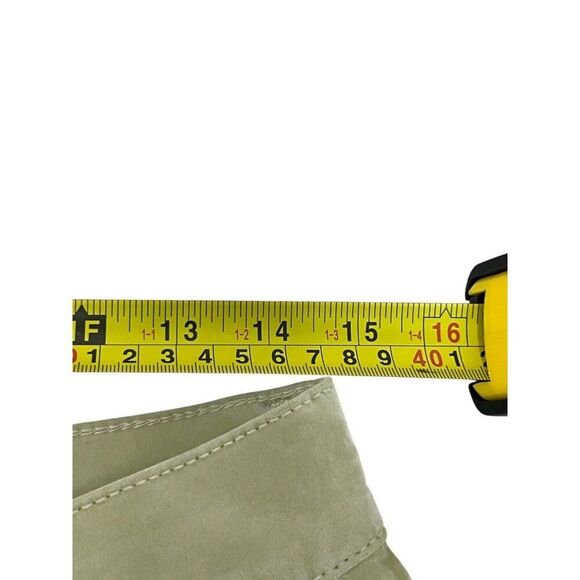 Massimo Dutti Womens Trousers Pants EU 40 US 8 Flocked Velvet Beige 5035/936 NWT - Picture 8 of 10